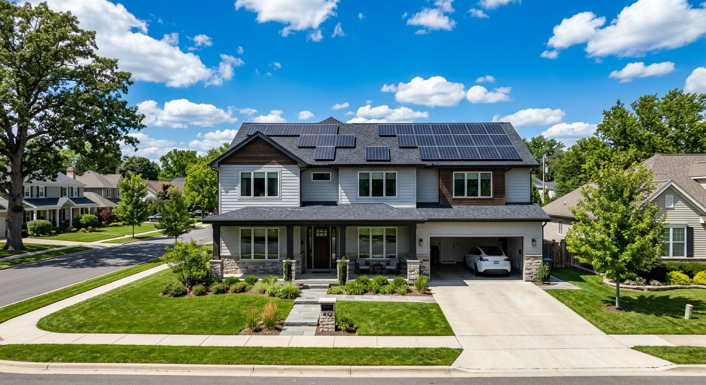 Solar panel installation and energy upgrade